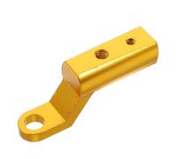 SEWACC Support Prolongateur Rétroviseur Robuste Alliage pour Guidon de Scooter Adaptateur Compact et Élégant pour Extension de Miroir Arrière Facile et Durable pour Accessoires de