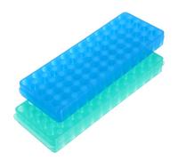 SEWACC Support Réutilisable et Facile à Entretenir pour Tubes à Essai Double Face 2pcs en ABS pour Tubes de 0,5ml, 1,5ml et 2ml pour Laboratoires Universitaires et Hôpitaux