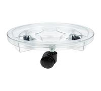 SEWACC Support Roulant pour Pots de Fleurs Base Épaisse en Matériau Résistant Plateau Mobile Ø 26 CM roulettes Pivotantes Usage Intérieur et Extérieur Protection de Sols Support à