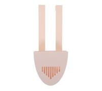 SEWACC Support suspendu pour nettoyant WC avec crochet - Boîte à pastilles nettoyantes en plastique à suspendre - Accessoire de salle de bain 17,6 x 7,4 x 2,5 cm
