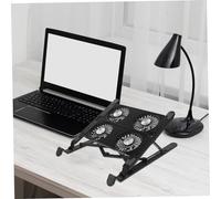 SEWACC Support Ventilé Réglable pour Ordinateur Portable Coussin de Refroidissement USB Compact Dissipateur Air Ergonomique pour Ultrabook et Pc Portable Gaming Transport Facile