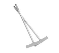 SEWACC Supports de Panneau en Acier Inoxydable Lot de 2 pour Signalétique de Campagne Électorale et Défilés, 60 CM, Plastique Résistant, Usage Polyvalent pour Manifestations et