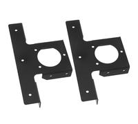 SEWACC Supports de Poutres de Pergola en Métal Robustes 2 Pièces, Fixations d'angle T pour Pergola de Terrasse Extérieure, Trous Prépercés pour Montage Facile et Extension Stable des Poteaux