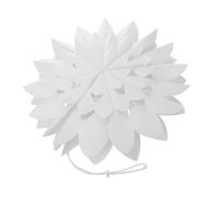SEWACC Suspension Papier Floral Abat Jour Décoratif pour Chambre Salon et Bar Installation Facile Éclairage Doux Design Minimaliste pour Ambiance Apaisante