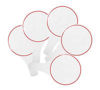 SEWACC Tableau De Score EffaçAble À Sec 5 PièCes Panneau Blanc Pour Vote ÉValuation Et ÉVéNements Taille 30X20Cm Pratique Et RéUtilisable