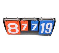 SEWACC Tableau de Score Portable Multifonction en PVC Chiffres Clairs et Facile à Utiliser pour Basketball et Football en Compétition Sportive