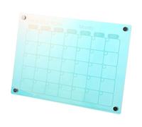 SEWACC Tableau Magnétique Effaçable à Sec Planificateur Acrylique Aimanté pour Frigo Organiseur Cuisine avec Surface Colorée Réutilisable