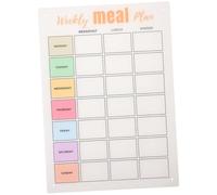 SEWACC Tableau Magnétique Effaçable pour Réfrigérateur Grand Menu Planificateur Hebdomadaire Tableau Mémo Réutilisable pour Cuisine Organiseur Familial Polyvalent