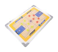 SEWACC Tableau Stratégique Léger et Portable en Alliage D'aluminium de Basketball Surface Lisse pour L'analyse de Jeu Scénarios D'entraînement