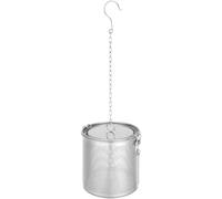 SEWACC Tamis à Thé en Acier Inoxydable Chaînette Suspendue Filtre à Épices et Panier à Saumure Cuisine Maison et Infusion de Feuilles