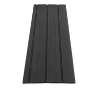 SEWACC Tapis Antidérapant pour Marches et Contremarches D’escalier Camping-Car 48,3×17,8 Cm, Revêtement Adhésif Solide Gris Foncé et Noir, Protection Sécurisée pour Escaliers Intérieurs