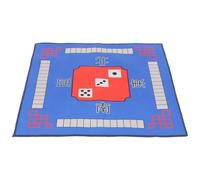SEWACC Tapis de Mahjong Plus Doux et Facile à Ranger Antidérapant en Polyester Motif Classique Imprimé Toute L'année pour Jeux de Société et Dominos