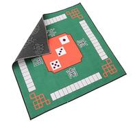 SEWACC Tapis de Table Vert Antidérapant en Caoutchouc Épais pour Jeux de Société comme Poker et Domino, Couverture Décorative Silencieuse pour Table de Jeu
