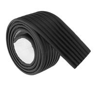 SEWACC Tapis d'Escalier Auto-Adhésif en Mousse pour Lit Superposé Noir, Coussinets 2 Mètres, Protection pour Échelle de Chambre d'Garçon et Filles, Conception Double Couche