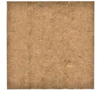 SEWACC Tapis Fibre de Jute pour Terrarium Reptile Coussin Adaptable pour Enclos Tortue Litière Compost et Boîte de Chargement Confortable pour Reptiles et Lombrics
