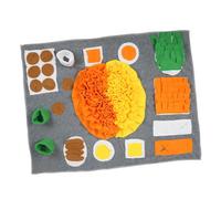 SEWACC Tapis Renifleur Chien et Chiot Tapis Alimentation Lente Non Glissant pour Stimulation Olfactive et du Stress des Animaux de Compagnie