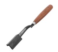 SEWACC Taraudeuse en Acier de Type V pour Saignée D'hévéa Manche en Bois et Lame en Acier, Outil Extérieur de Précision et Haute Efficacité pour Jardin