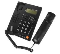 SEWACC Téléphone Fixe Filaire pour Seniors avec Gros Boutons Affichage Appelant Ergonomique et Simple Utilisation Adapté Maison et Bureau