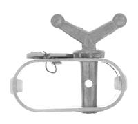 SEWACC Tendeur de Câble en Acier A3 Robuste Outil de Tension Polyvalent pour Serrage et Piscine Mini Treuil à Cliquet Compatible Fil D’Acier Protection Vigne et Arbres Fruitiers