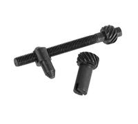 SEWACC Tendeur De Chaîne Métallique pour Tronçonneuse Usage Extérieur, Vis De Réglage Compatible 4500 5200 5800, Kit 2 Pièces en Métal Solide, Ajustement Précis pour Entretien Et Réparation