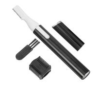 SEWACC Tondeuse à Sourcils Électrique Noire Épilateur Facial Multifonction pour Femmes Rasoir à Sourcils Compact et Portable Épilateur Électrique Précis pour Visage Bras et Jambes