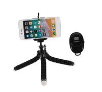 SEWACC Trépied Acier Inoxydable pour Téléphone et Appareil Photo Support Portable Polyvalent avec Pince et Télécommande Stable et Facile à Utiliser pour Photos et