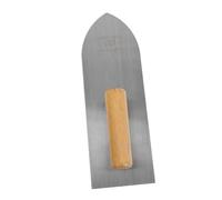 SEWACC Truelle à Plâtre Acier avec Manche Ergonomique Outil de Lissage pour Cloisons Sèches et Enduits Truelle Maçon Professionnelle pour Construction Intérieure