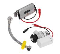 SEWACC Valve de Chasse Eau Urinoir Intelligent avec Capteur Automatique Électrovanne Abs à Montage Mural Système de Rinçage Rapide pour