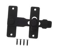 SEWACC Verrou de Porte Coulissante Acier Inoxydable Targette de Sécurité Résistante pour Portes de Grange Facile à Installer avec Rotation à Degrés Utilisation pour Portails Sheds Garages