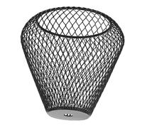 SEWACC Vintage Cage Lampshade For Table Lamps Handcrafted Hollow Mesh Iron Wire Design Metal Light Shade For Home Decor Living And Study Lighting