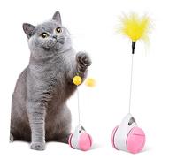 SEWACC Voiture pour Chat Jouet Interactif pour Chats Intérieur Jouet Amusant pour Chatons Qui Aiment Jouer Seuls