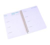 SEWACC Weekly Planner Notebook Minimalist Daily Notepad For School Office Travel Compact Schedule Organizer With To-do List Sections
