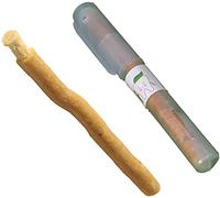 SEWAK Miswak Bâton de brosse à dents naturel à mâcher Miswaak Siwak Brosse à dents en bois bio avec support (01 unité)