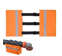 Sewer Weight Bag, Flexible Trailers Hose Stabilizer, Reflective Sandbag Hoses Support System, Anti Movement Holding Device for Camping, Parks, Outdoor, Road Trips, Travel, 9.84x5.12x5.91 Inches