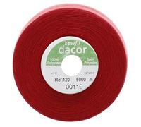 Sewfil dacor 120 - Fil à coudre polyester 5000 mètres 0119 - Bourgogne rouge
