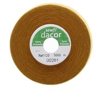 Sewfil dacor 120 - Fil à coudre polyester 5000 mètres 0261 - Or
