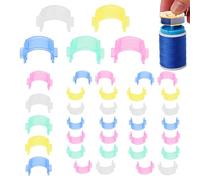Sewing Bobbin Clip, 100X Breakage-Resistant Thread Bobbin Small Clips - 18 x 13 x 3 cm Multi-Functional Sewing Clamps For Embroidery Patch Work Repair Clothing Production