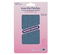 sewing - Hemline - Pour fer à repasser - Patches/ Rapiècement - 2 Pieces 10cm x 15cm -Tissu léger