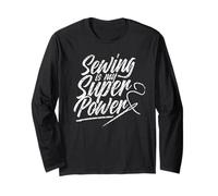 Sewing is My Superpower Lover Coudre à Coudre Manche Longue