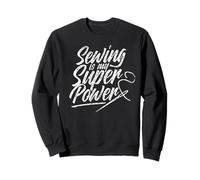 Sewing is My Superpower Lover Coudre à Coudre Sweatshirt