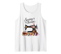 Sewing is My Therapy I Love Sewing Débardeur