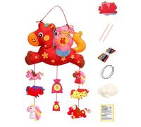 Sewing Kit Adults, Educational Horse Crafts, Home Sewing Set with Learning Tools, Craft Activity Kit with Horse Theme, Hobby Accessory, for Children Boy Daily Entertainment Birthday New Year Holiday