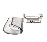 Sewing Machine Lockstitch Presser Foot Hemmer Rolled Hem Binding Attachment High Grade Stainless Steel Durable for Home Textile Curtain Bed Sheets Quilt Covers (4CM)