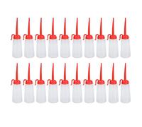 Sewing Machine Oiler 20 Pcs 160ML Odorless Plastic Good Sealing Oil Bottle Red Long Spout Sewing Machine Oil Dispenser