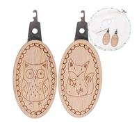 Sewing Needle Threaders - 2 x guide de fil pratique, outil de quilting portable, facile à utiliser | Craft Accessory For Mom Grandpa Husband Grandma Wife DIY Stitching Knitting Embroidery Projects