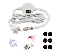 Sewing Vision Guide,Sewing Machine Quilting Light with Dot/Straight Line/Crosshair,Innovative Sewings and Quilting Notion,Hands-Free Sewings Aid Tool (Unadjustable brightness,Green Straight Line)