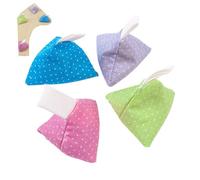 Sewing Weights for Pattern Cutting - 4 Pieces Triangle Soft Paperweight with Handle, Dressmaking Weights, Fabric Holding | Discs Tailor Alignment Blocks Leather Craft Tool Notions Quilting for