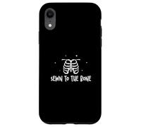 Sewn to The Bone Funny Anatomy Squelette Anatomiste Dissecteurs Coque pour iPhone XR