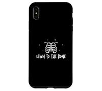 Sewn to The Bone Funny Anatomy Squelette Anatomiste Dissecteurs Coque pour iPhone XS Max