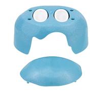 SEWOART 1 Ensemble Les Reptiles Se Cachent des Grottes Décor Maison De Tortue D'intérieur Enceinte Cacher Terrarium Cachette Trousse Grotte De Peau De Tortue Peau De Serpent Plastique Blue